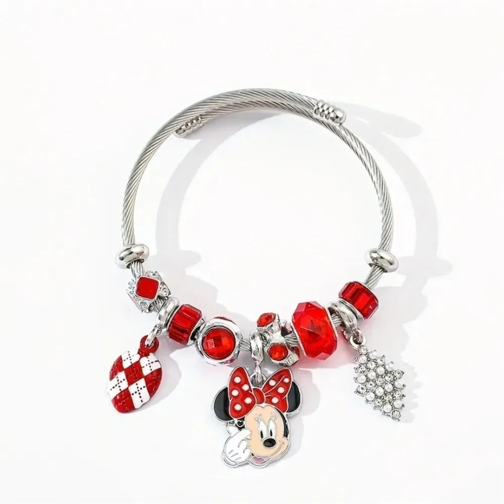 Disney Minnie Mouse Charm Bracelet